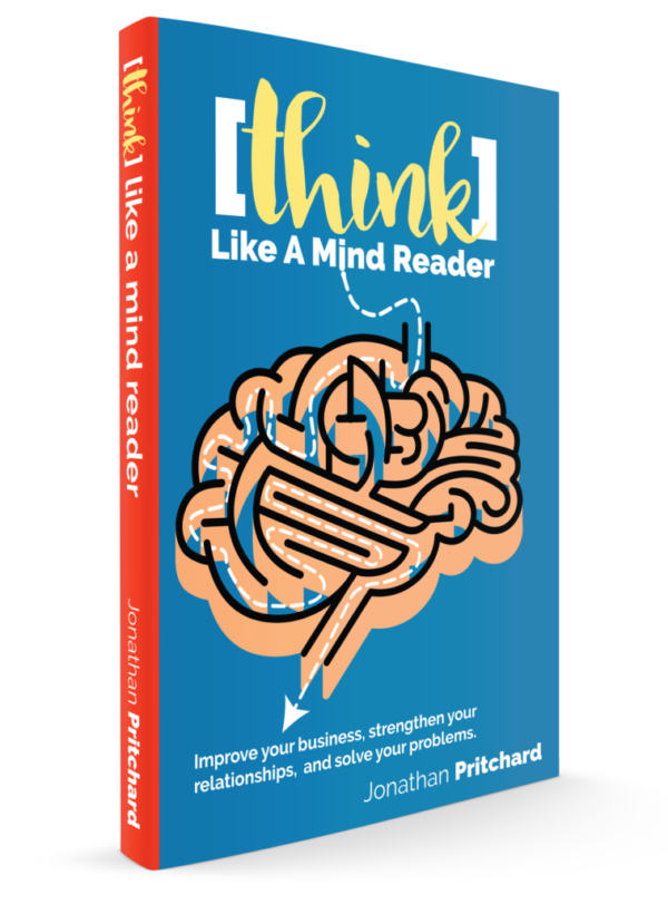 Think Like A Mind Reader Book - Signed