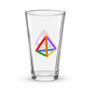 ZAVANT logo Pint Glass